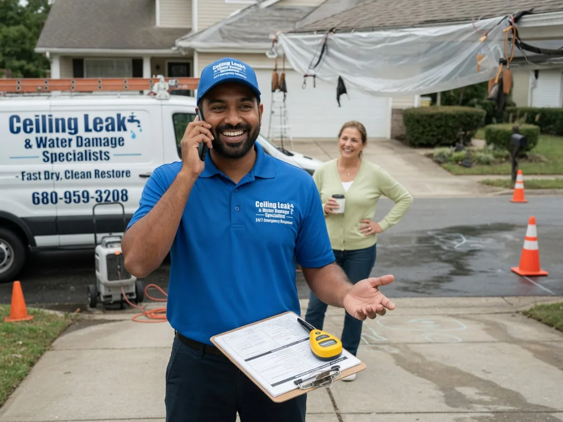 Ceiling Leak Cleanup South Sutton, NH FAQs